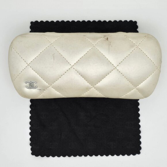 Chanel 3155-H C.1092 Collection Perle Green Eyeglasses Frame w/ Case Italy 51mm - Picture 15 of 15